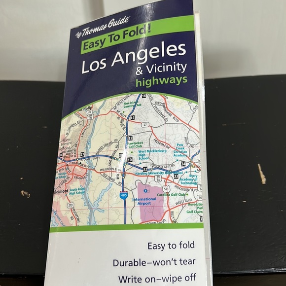 Rand McNally - Foldable Los Angeles & Vicinity Map - Picture 4 of 4